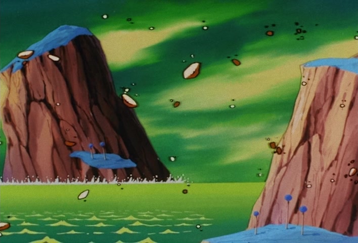 Dragon Ball Z Ep 102: Let's Get It On!! Two Remain on a Vanishing Planet @ 18:08