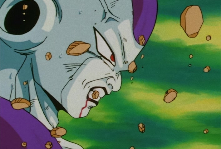 Dragon Ball Z Ep 102: Let's Get It On!! Two Remain on a Vanishing Planet @ 19:13
