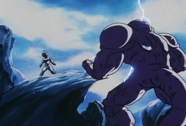 Dragon Ball Z Ep 103: Pathos of Freeza! Once He Starts Shaking He's Unstoppable!! @ 10:24