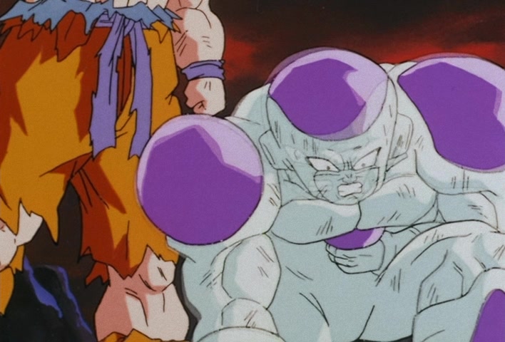 Dragon Ball Z Ep 103: Pathos of Freeza! Once He Starts Shaking He's Unstoppable!! @ 12:24