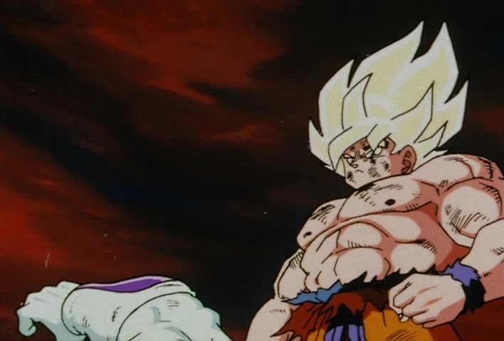 Dragon Ball Z Ep 103: Pathos of Freeza! Once He Starts Shaking He's Unstoppable!! @ 13:25