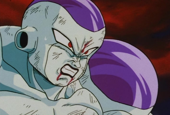 Dragon Ball Z Ep 103: Pathos of Freeza! Once He Starts Shaking He's Unstoppable!! @ 14:16