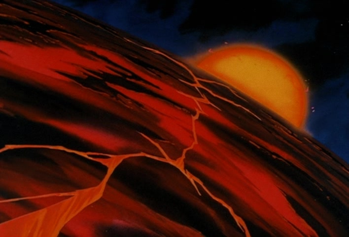 Dragon Ball Z Ep 104: Goku's Declaration of Victory!! As Freeza Destroys Himself… @ 03:55