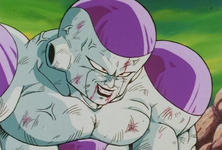 Dragon Ball Z Ep 105: Freeza Defeated!! A Single Blast Packed With a Totality of Rage @ 10:48