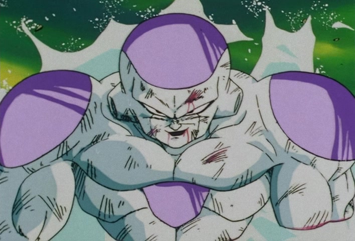 Dragon Ball Z Ep 105: Freeza Defeated!! A Single Blast Packed With a Totality of Rage @ 12:07