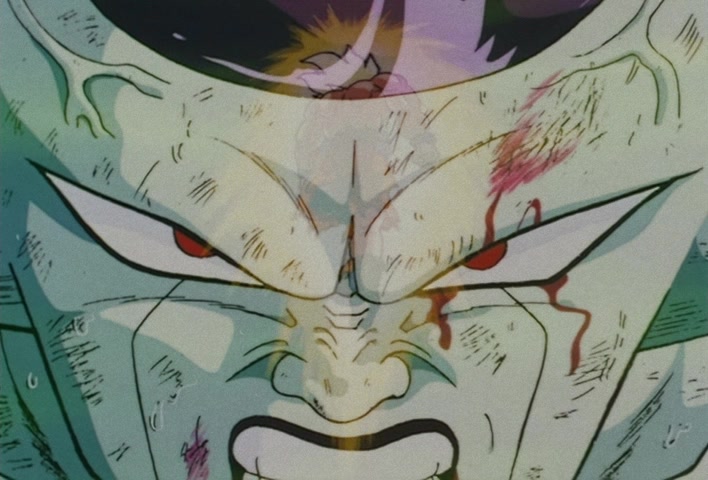 Dragon Ball Z Ep 105: Freeza Defeated!! A Single Blast Packed With a Totality of Rage @ 12:58