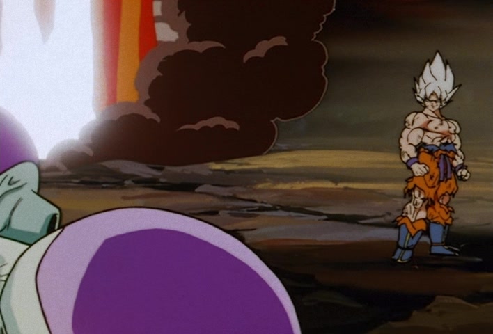 Dragon Ball Z Ep 105: Freeza Defeated!! A Single Blast Packed With a Totality of Rage @ 13:07