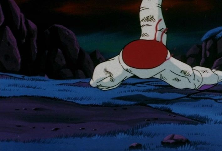 Dragon Ball Z Ep 106: Planet Namek's Great Explosion!! Goku Disappears into Space @ 01:56
