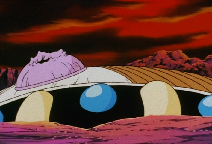Dragon Ball Z Ep 106: Planet Namek's Great Explosion!! Goku Disappears into Space @ 06:06