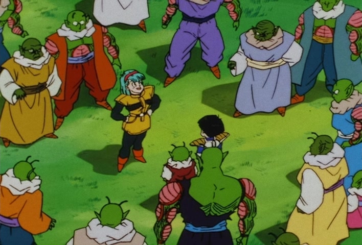 Dragon Ball Z Ep 106: Planet Namek's Great Explosion!! Goku Disappears into Space @ 15:30