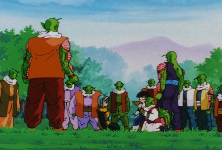 Dragon Ball Z Ep 106: Planet Namek's Great Explosion!! Goku Disappears into Space @ 17:50