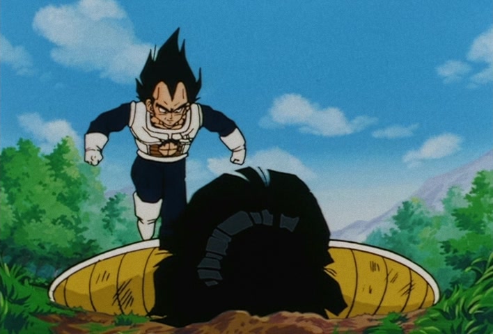 Dragon Ball Z Ep 106: Planet Namek's Great Explosion!! Goku Disappears into Space @ 21:22