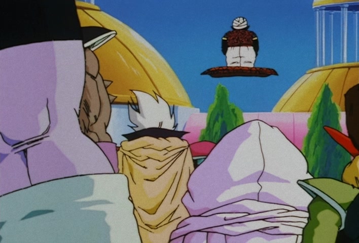 Dragon Ball Z Ep 108: Terrible Happenings in Heaven!! Garlic Jr. Becomes God?! @ 14:35