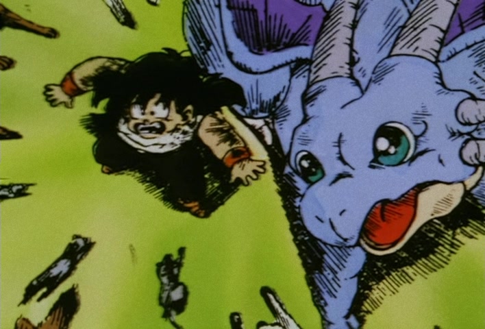 Dragon Ball Z Ep 109: Black Mist of Terror…!! Everyone Turns Demonic @ 07:05