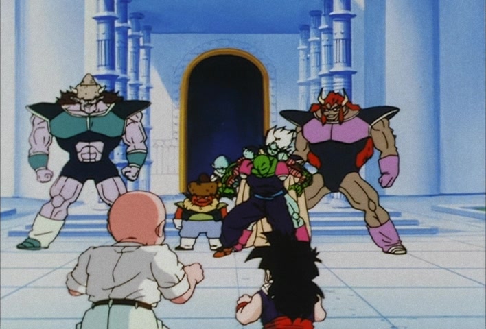 Dragon Ball Z Ep 111: A Direct Confrontation with Piccolo!! An Angry Masenko in the Heavens @ 03:28
