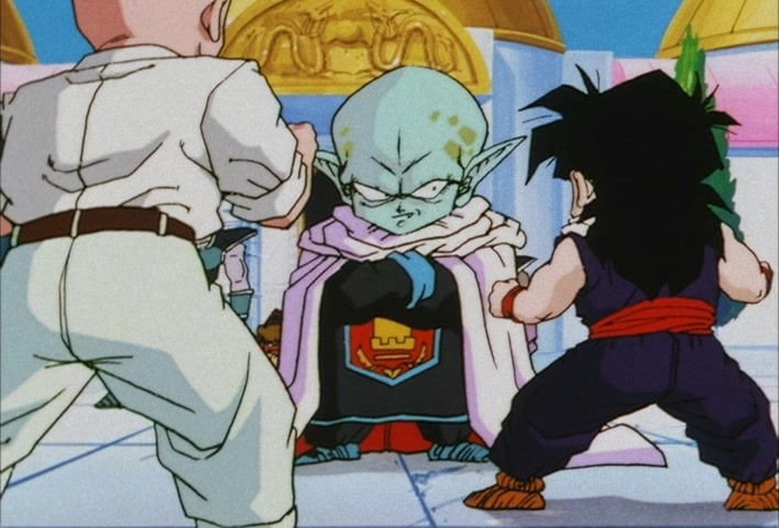 Dragon Ball Z Ep 111: A Direct Confrontation with Piccolo!! An Angry Masenko in the Heavens @ 04:35