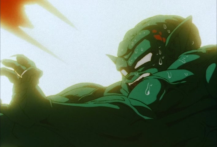Dragon Ball Z Ep 111: A Direct Confrontation with Piccolo!! An Angry Masenko in the Heavens @ 06:21