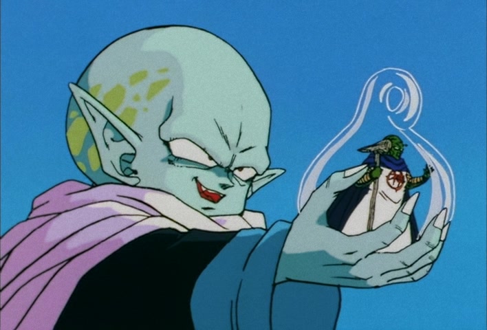 Dragon Ball Z Ep 111: A Direct Confrontation with Piccolo!! An Angry Masenko in the Heavens @ 07:13
