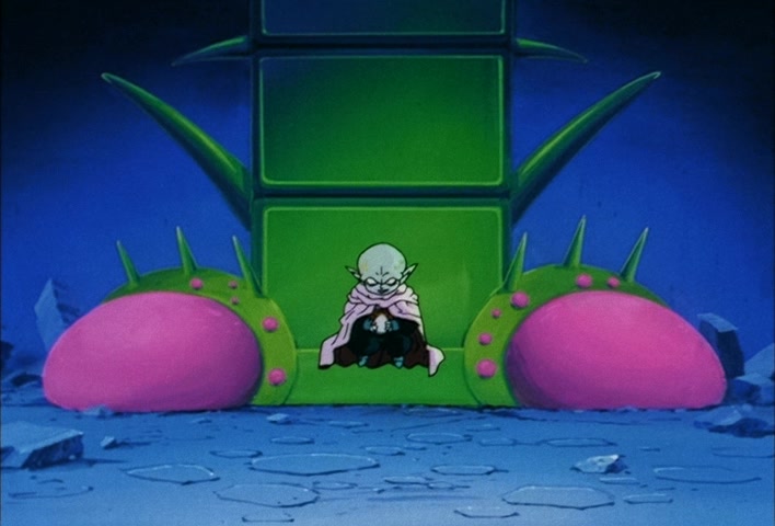 Dragon Ball Z Ep 111: A Direct Confrontation with Piccolo!! An Angry Masenko in the Heavens @ 09:14
