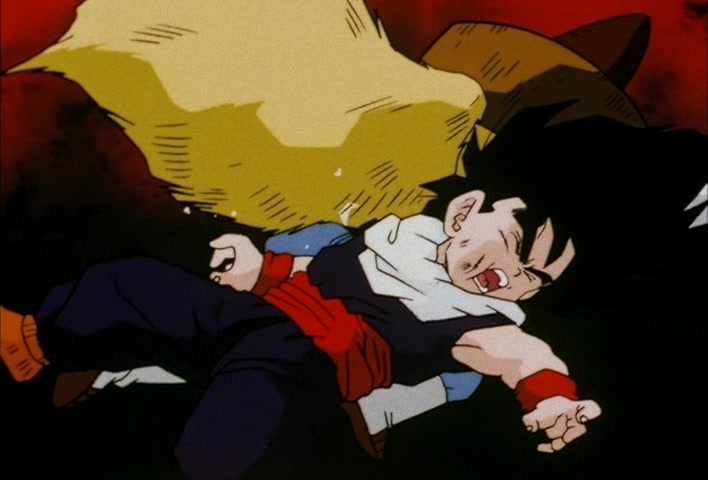 Dragon Ball Z Ep 111: A Direct Confrontation with Piccolo!! An Angry Masenko in the Heavens @ 09:29
