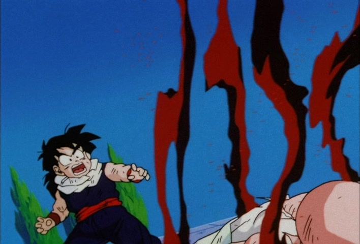 Dragon Ball Z Ep 111: A Direct Confrontation with Piccolo!! An Angry Masenko in the Heavens @ 14:07