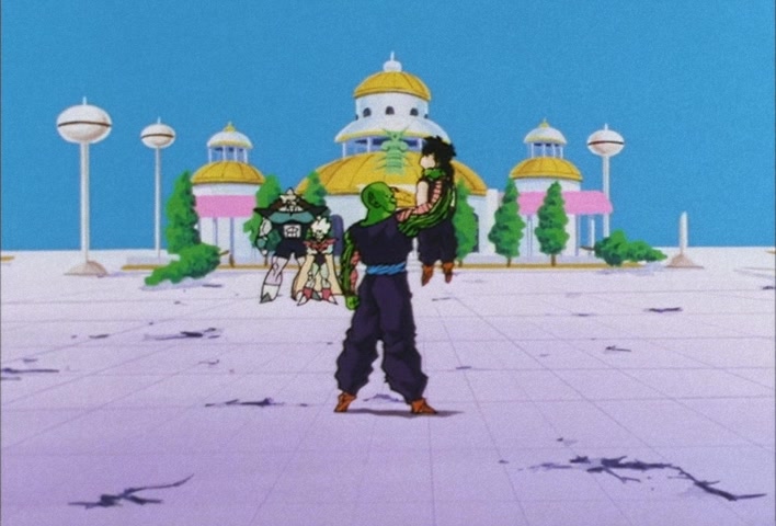 Dragon Ball Z Ep 112: Restore Everyone's Minds!! The Ultra Holy Water Resting in the Temple @ 04:21