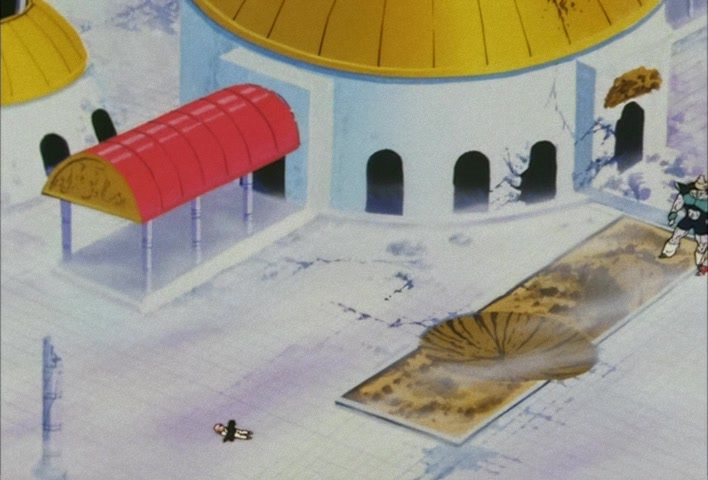 Dragon Ball Z Ep 112: Restore Everyone's Minds!! The Ultra Holy Water Resting in the Temple @ 14:39