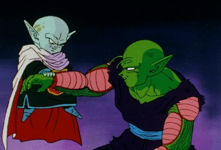 Dragon Ball Z Ep 113: It Can't Wait Until Morning!! God Decides on a Suicidal Course of Action @ 02:50
