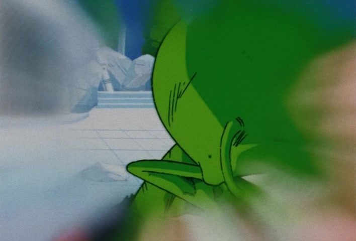 Dragon Ball Z Ep 113: It Can't Wait Until Morning!! God Decides on a Suicidal Course of Action @ 05:05
