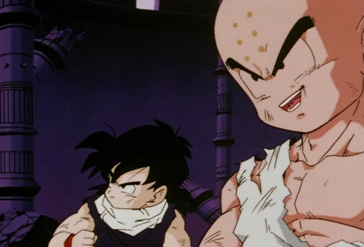 Dragon Ball Z Ep 113: It Can't Wait Until Morning!! God Decides on a Suicidal Course of Action @ 05:20