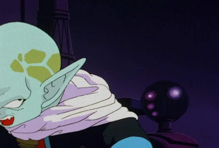 Dragon Ball Z Ep 113: It Can't Wait Until Morning!! God Decides on a Suicidal Course of Action @ 10:57