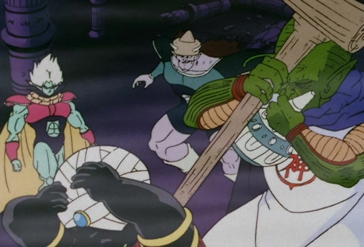 Dragon Ball Z Ep 113: It Can't Wait Until Morning!! God Decides on a Suicidal Course of Action @ 11:12