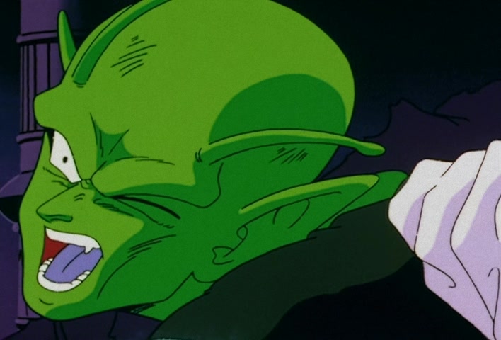 Dragon Ball Z Ep 113: It Can't Wait Until Morning!! God Decides on a Suicidal Course of Action @ 11:50