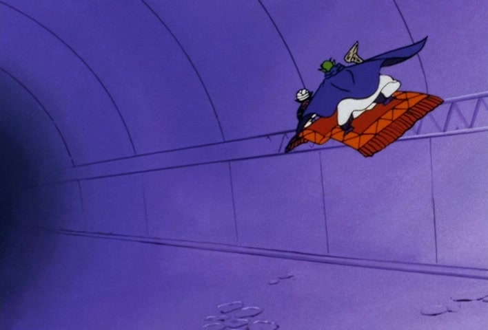 Dragon Ball Z Ep 113: It Can't Wait Until Morning!! God Decides on a Suicidal Course of Action @ 12:05