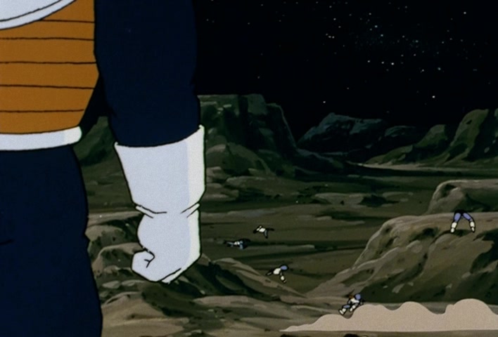 Dragon Ball Z Ep 113: It Can't Wait Until Morning!! God Decides on a Suicidal Course of Action @ 13:42