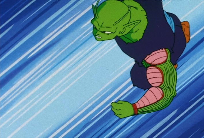 Dragon Ball Z Ep 113: It Can't Wait Until Morning!! God Decides on a Suicidal Course of Action @ 14:57
