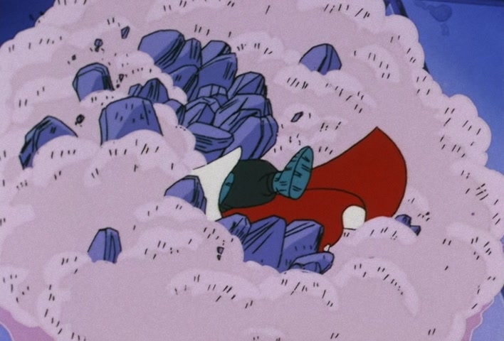 Dragon Ball Z Ep 113: It Can't Wait Until Morning!! God Decides on a Suicidal Course of Action @ 18:12