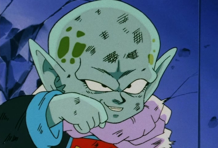 Dragon Ball Z Ep 113: It Can't Wait Until Morning!! God Decides on a Suicidal Course of Action @ 18:27