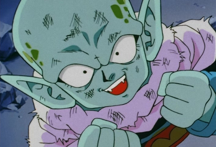 Dragon Ball Z Ep 113: It Can't Wait Until Morning!! God Decides on a Suicidal Course of Action @ 19:05