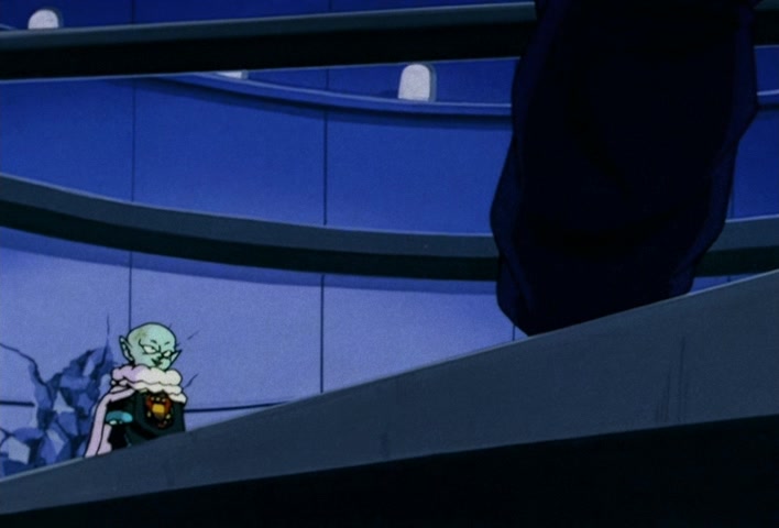 Dragon Ball Z Ep 113: It Can't Wait Until Morning!! God Decides on a Suicidal Course of Action @ 19:12