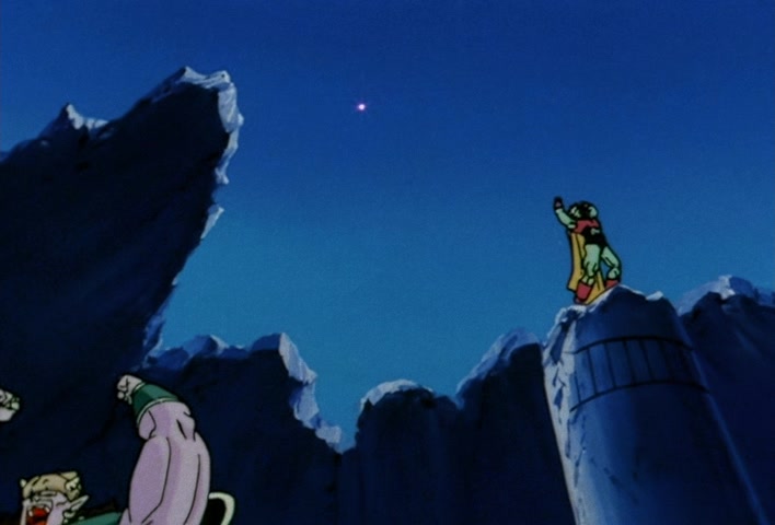 Dragon Ball Z Ep 114: A Battle of Extreme Measures!! God Breaks the Covenant @ 04:41
