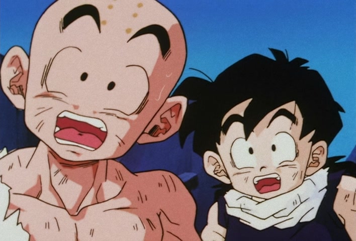 Dragon Ball Z Ep 114: A Battle of Extreme Measures!! God Breaks the Covenant @ 05:33