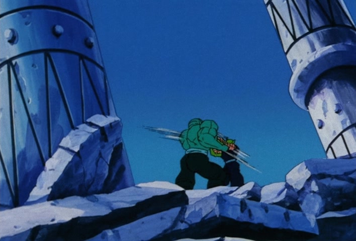 Dragon Ball Z Ep 114: A Battle of Extreme Measures!! God Breaks the Covenant @ 07:16