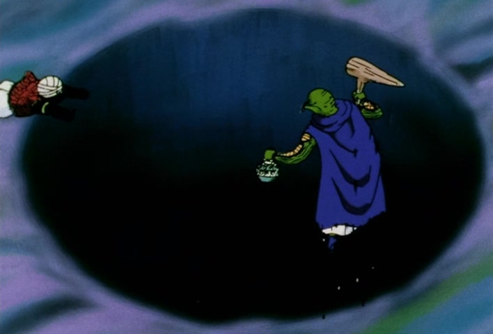 Dragon Ball Z Ep 114: A Battle of Extreme Measures!! God Breaks the Covenant @ 09:00