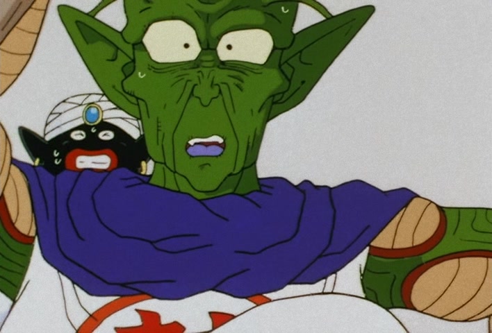 Dragon Ball Z Ep 114: A Battle of Extreme Measures!! God Breaks the Covenant @ 17:25