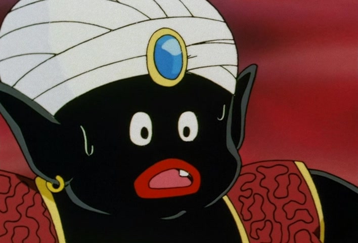 Dragon Ball Z Ep 114: A Battle of Extreme Measures!! God Breaks the Covenant @ 17:50
