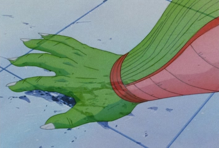 Dragon Ball Z Ep 114: A Battle of Extreme Measures!! God Breaks the Covenant @ 18:16