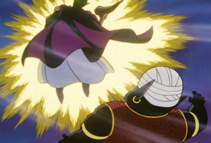 Dragon Ball Z Ep 115: The Ultra Holy Water Worked!! The World Awakens From its Nightmare @ 04:58