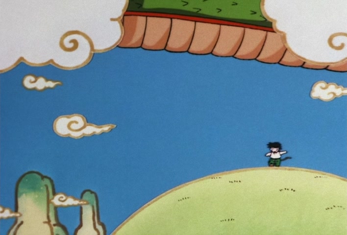Dragon Ball Z Ep 115: The Ultra Holy Water Worked!! The World Awakens From its Nightmare @ 22:43