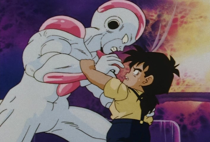 Dragon Ball Z Ep 118: That's Earth, Papa… Freeza and his Father Strike Back @ 10:39